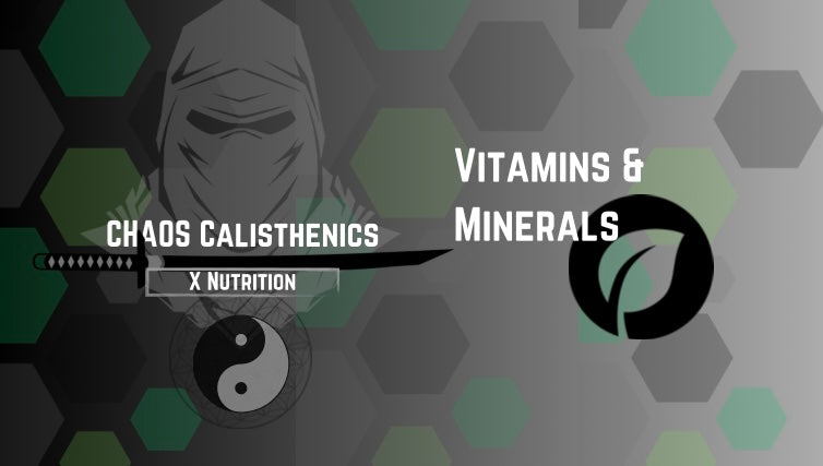 Vitamins Detailed with mineral list